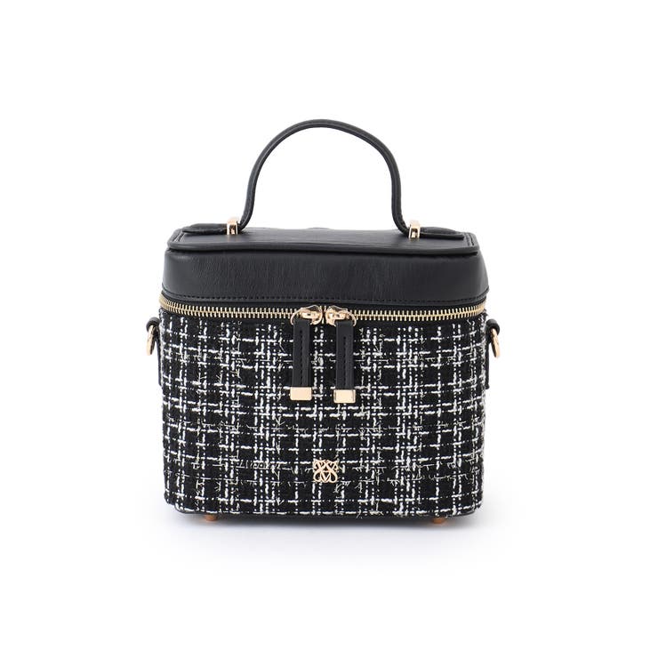 ファーハンドルキルティング＆ツイードバニティバッグ/2WAY | VIS  | 詳細画像27 