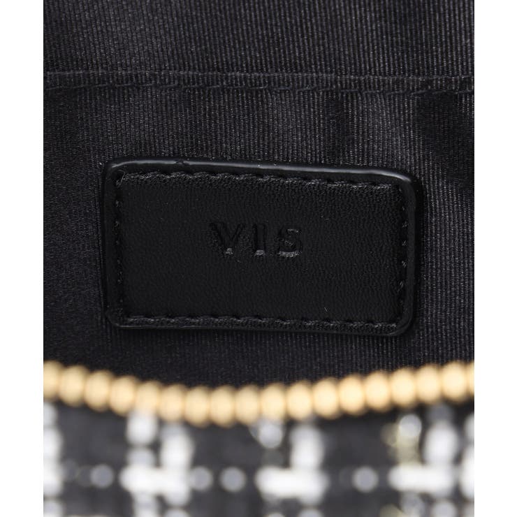 ファーハンドルキルティング＆ツイードバニティバッグ/2WAY | VIS  | 詳細画像29 