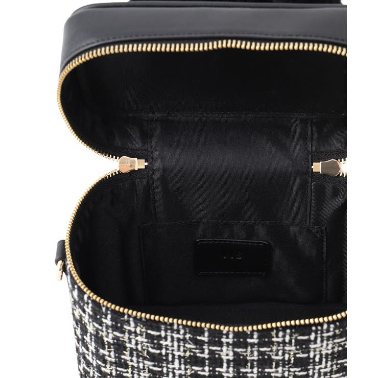 ファーハンドルキルティング＆ツイードバニティバッグ/2WAY | VIS  | 詳細画像32 