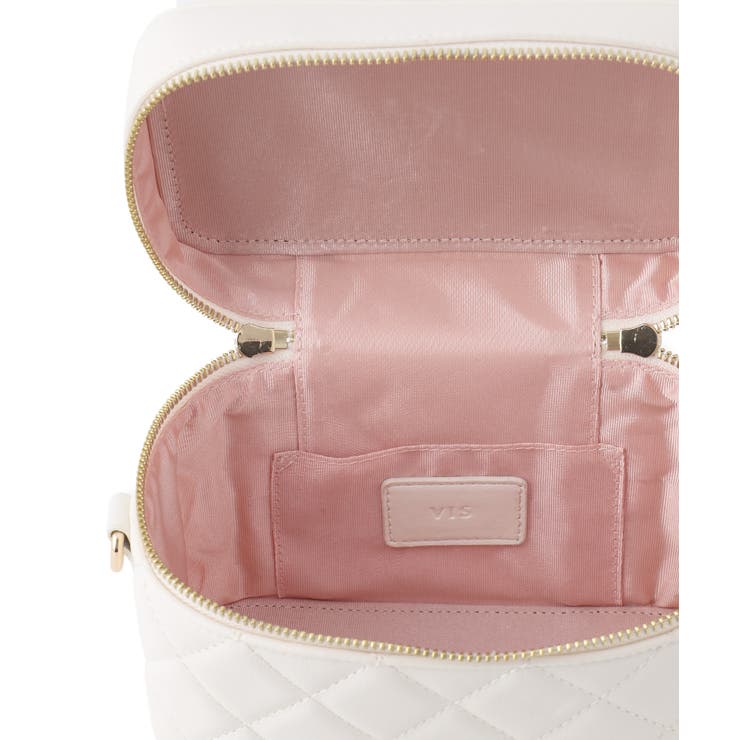 ファーハンドルキルティング＆ツイードバニティバッグ/2WAY | VIS  | 詳細画像34 