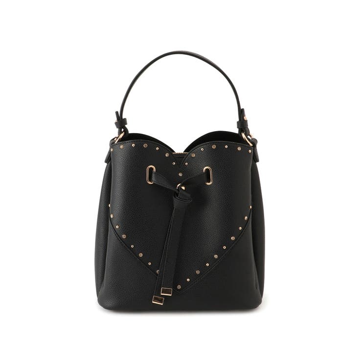 ラインストーン＆スタッズハートカットバッグ | VIS  | 詳細画像22 