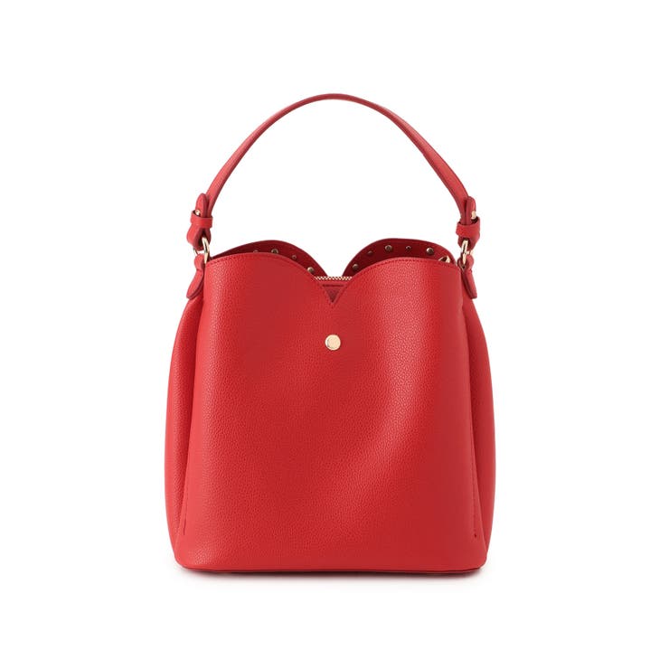 ラインストーン＆スタッズハートカットバッグ | VIS  | 詳細画像31 