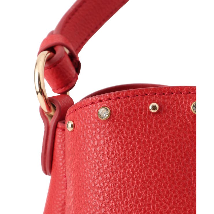 ラインストーン＆スタッズハートカットバッグ | VIS  | 詳細画像33 