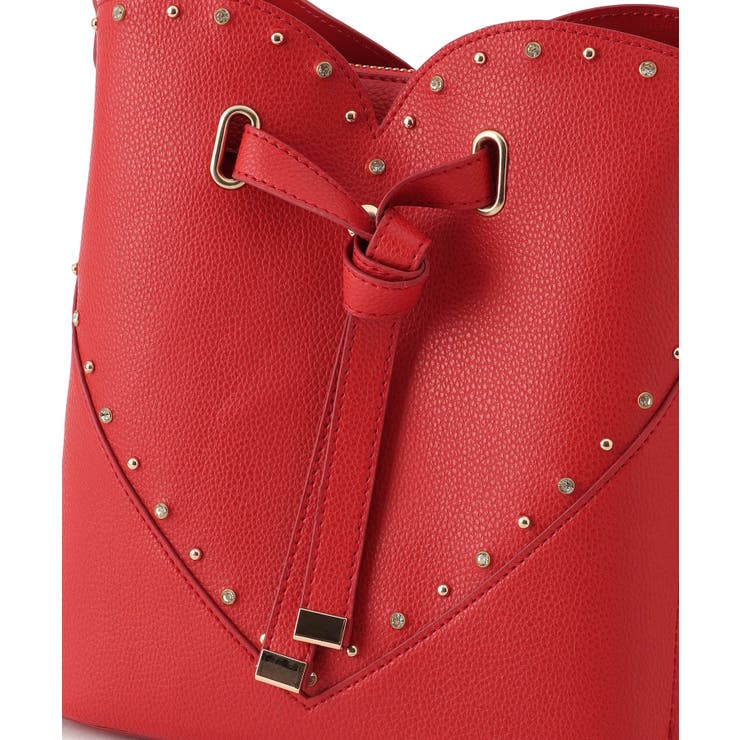 ラインストーン＆スタッズハートカットバッグ | VIS  | 詳細画像40 