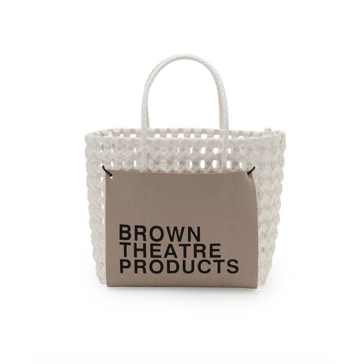 【BROWN THEATRE PRODUCTS】ロゴラベルバスケットバッグ | VIS  | 詳細画像10 