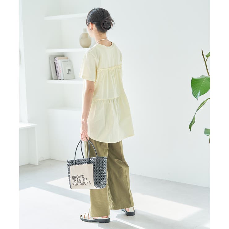 【BROWN THEATRE PRODUCTS】ロゴラベルバスケットバッグ | VIS  | 詳細画像13 