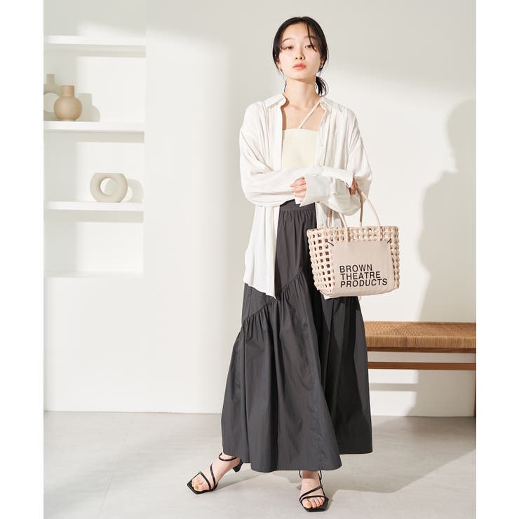 【BROWN THEATRE PRODUCTS】ロゴラベルバスケットバッグ | VIS  | 詳細画像16 