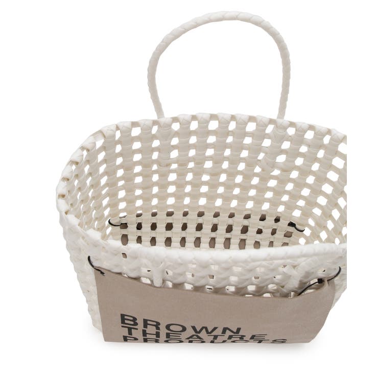 【BROWN THEATRE PRODUCTS】ロゴラベルバスケットバッグ | VIS  | 詳細画像7 