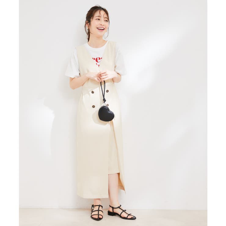 【6色展開】ハートポーチスマホショルダーバッグ | VIS  | 詳細画像23 