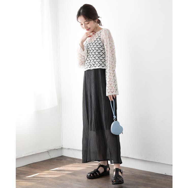 【6色展開】ハートポーチスマホショルダーバッグ | VIS  | 詳細画像5 