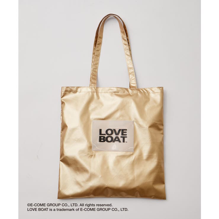 ゴールド(90) | 【LOVE BOAT VIS別注】ロゴトートバッグ【A4対応】 | VIS 