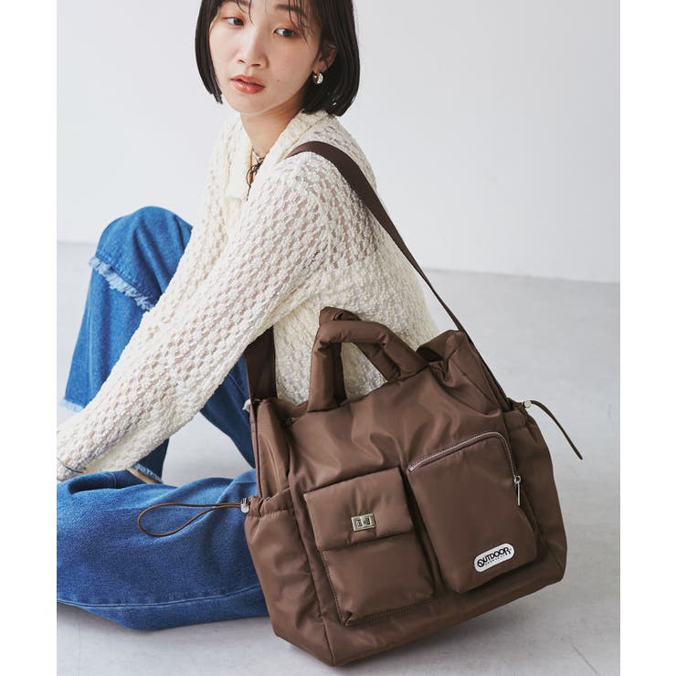 OUTDOOR PRODUCTS】VIS別注6ポケット2WAYトートバッグ[品番