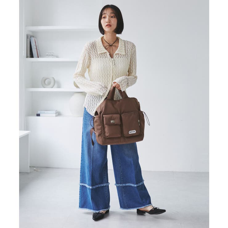 【OUTDOOR PRODUCTS】VIS別注6ポケット2WAYトートバッグ | VIS  | 詳細画像11 