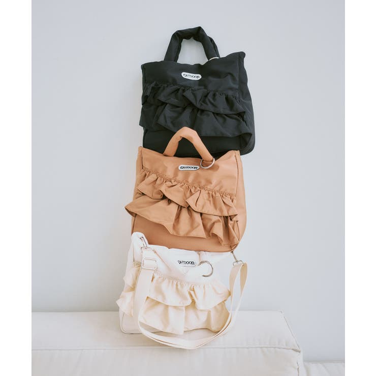 【OUTDOOR PRODUCTS】VIS別注2WAYフリルトートバッグ | VIS  | 詳細画像12 