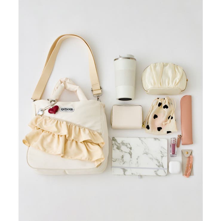 【OUTDOOR PRODUCTS】VIS別注2WAYフリルトートバッグ | VIS  | 詳細画像13 