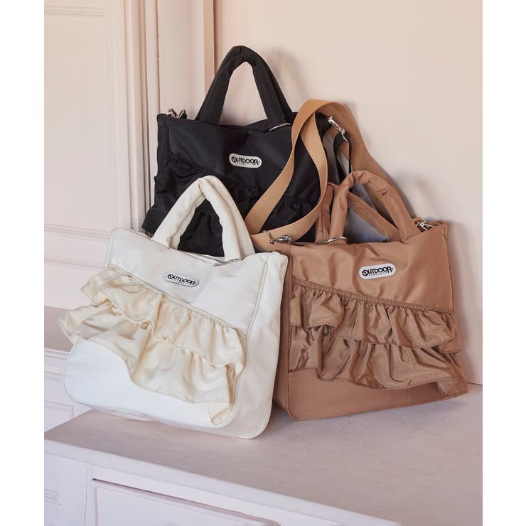 【OUTDOOR PRODUCTS】VIS別注2WAYフリルトートバッグ | VIS  | 詳細画像17 