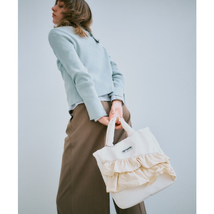 【OUTDOOR PRODUCTS】VIS別注2WAYフリルトートバッグ | VIS  | 詳細画像4 