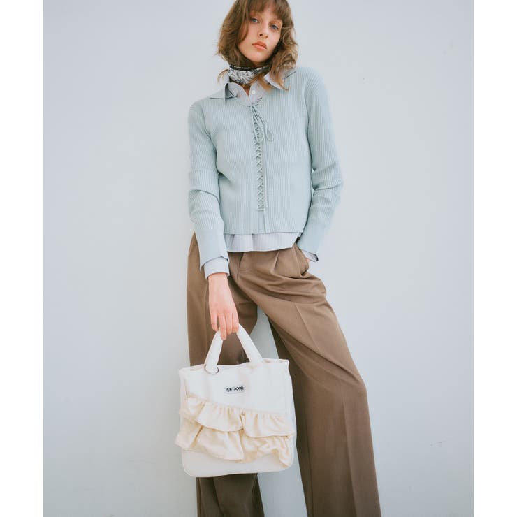 【OUTDOOR PRODUCTS】VIS別注2WAYフリルトートバッグ | VIS  | 詳細画像5 