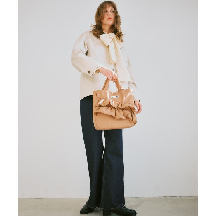 【OUTDOOR PRODUCTS】VIS別注2WAYフリルトートバッグ | VIS  | 詳細画像9 