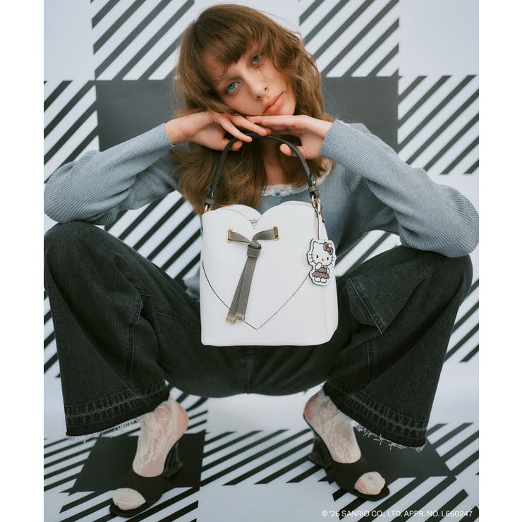 【HELLO KITTY×VIS】ハートカットバッグ | VIS  | 詳細画像10 
