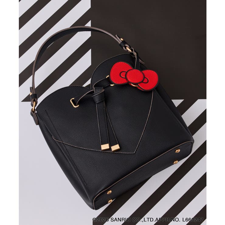 【HELLO KITTY×VIS】ハートカットバッグ | VIS  | 詳細画像12 