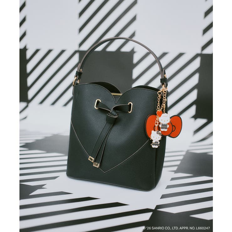 【HELLO KITTY×VIS】ハートカットバッグ | VIS  | 詳細画像2 