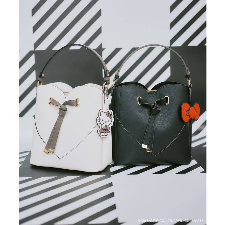 【HELLO KITTY×VIS】ハートカットバッグ | VIS  | 詳細画像3 