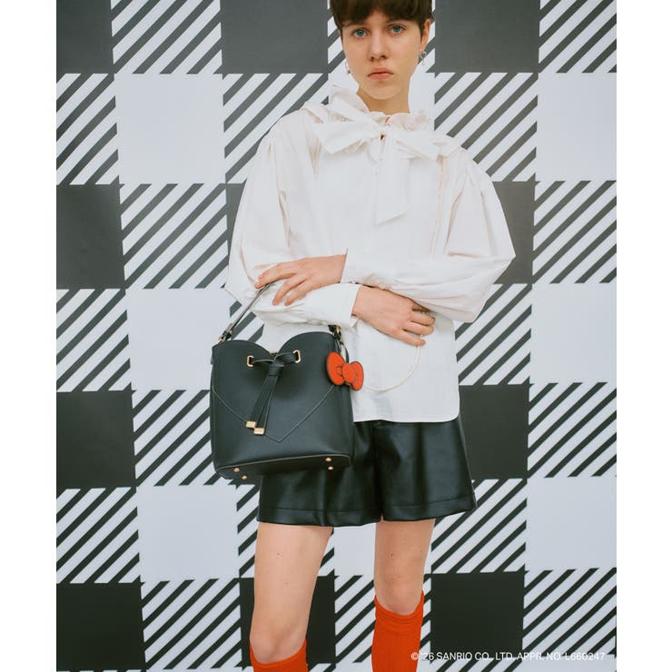 【HELLO KITTY×VIS】ハートカットバッグ | VIS  | 詳細画像4 