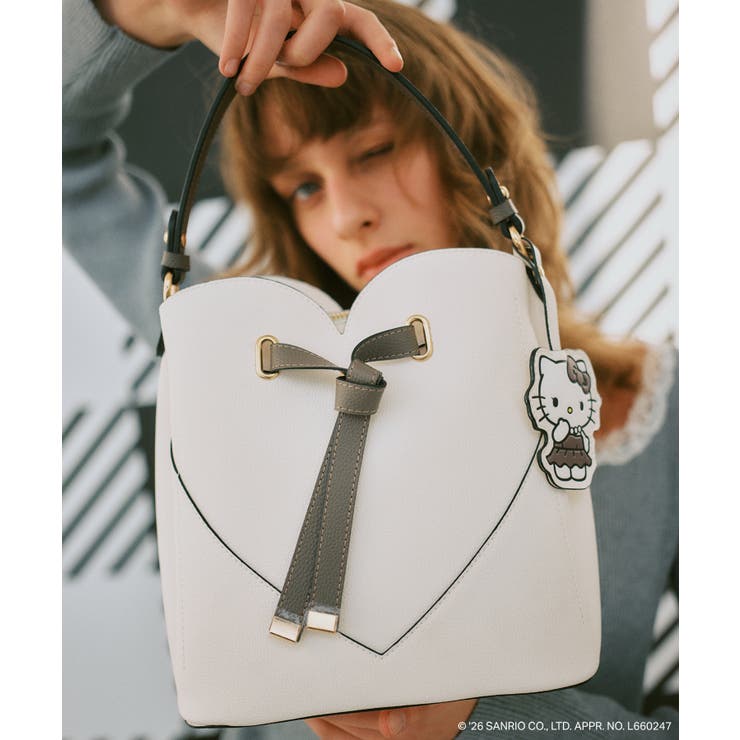 【HELLO KITTY×VIS】ハートカットバッグ | VIS  | 詳細画像7 