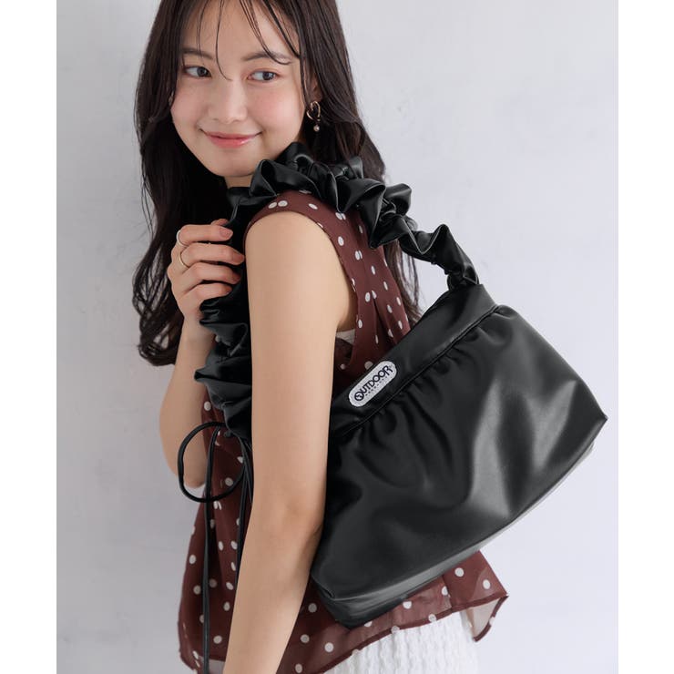 【OUTDOOR PRODUCTS】VIS別注スエード＆合皮フリルショルダーバッ… | VIS  | 詳細画像20 