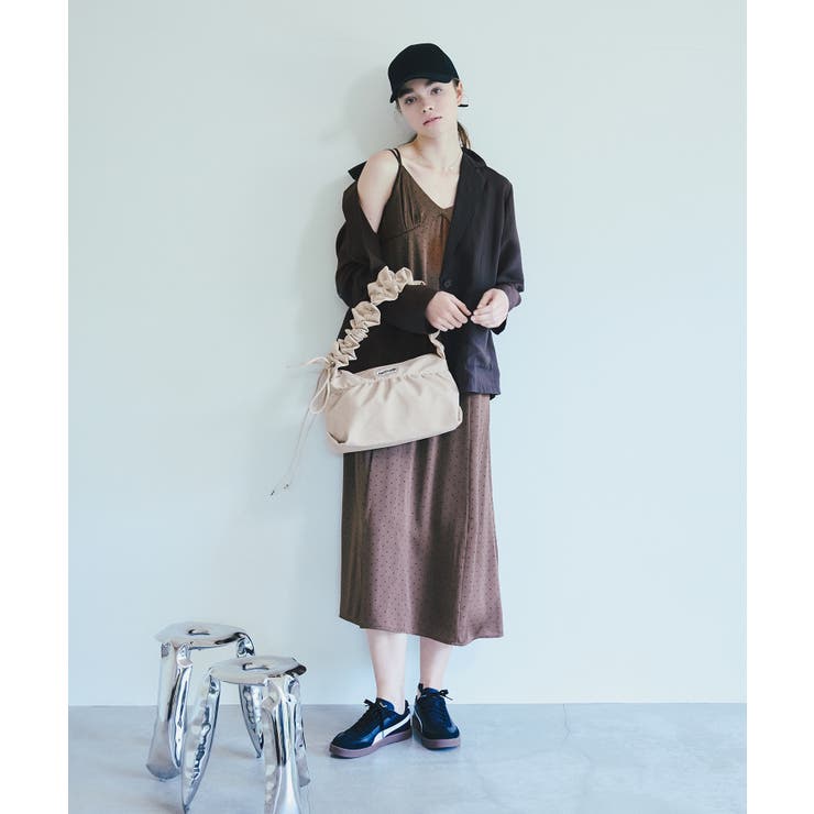 【OUTDOOR PRODUCTS】VIS別注スエード＆合皮フリルショルダーバッ… | VIS  | 詳細画像7 