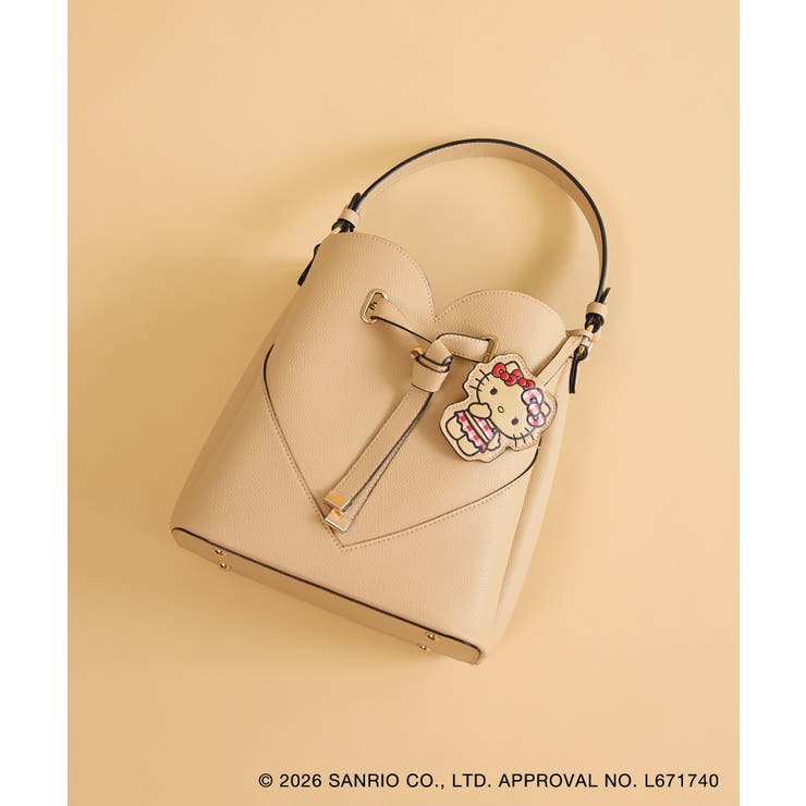 【HELLO KITTY×VIS】日焼けデザイン ハローキティハートカットバッグ | VIS  | 詳細画像20 