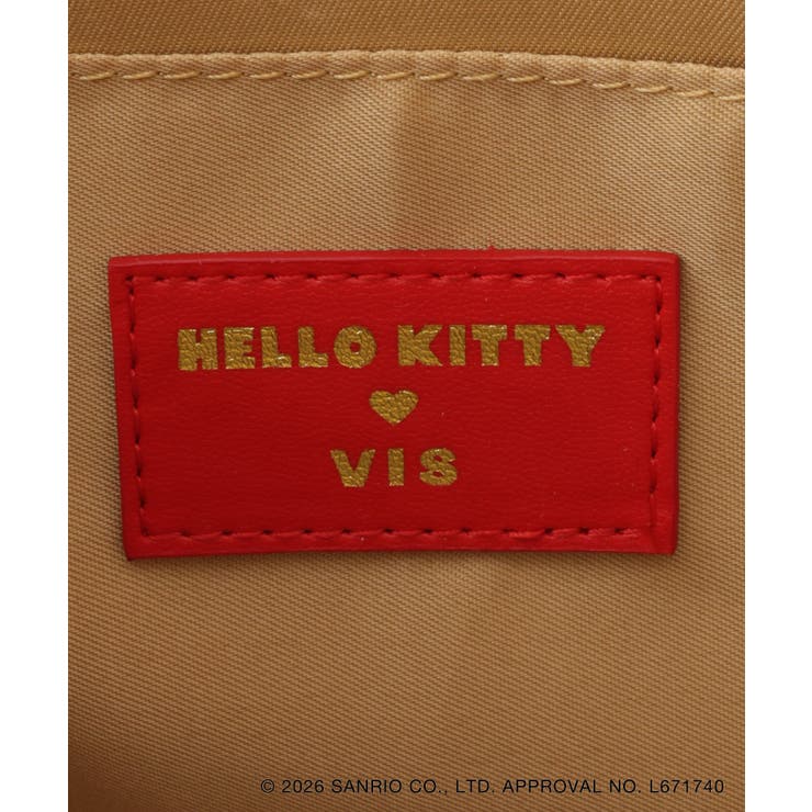 【HELLO KITTY×VIS】日焼けデザイン ハローキティ雑材トートバッグ | VIS  | 詳細画像31 