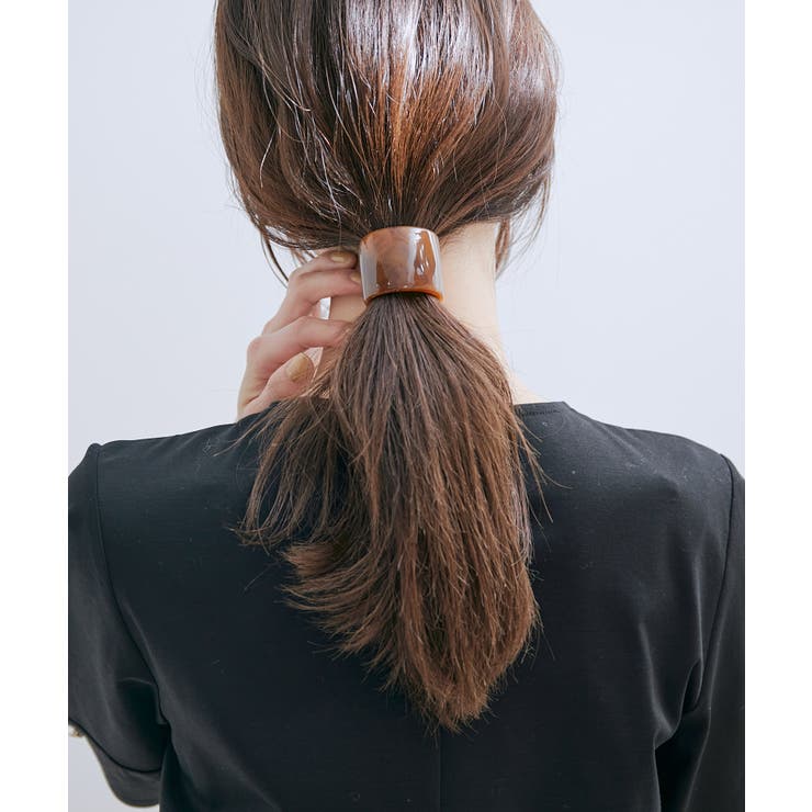 ブラウン(22) | カラーアクリルヘアゴム | VIS 