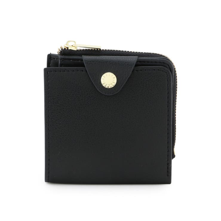 ブラック(01) | 【Legato Largo/レガートラルゴ】薄くて軽い2つ折り財布 | VIS 