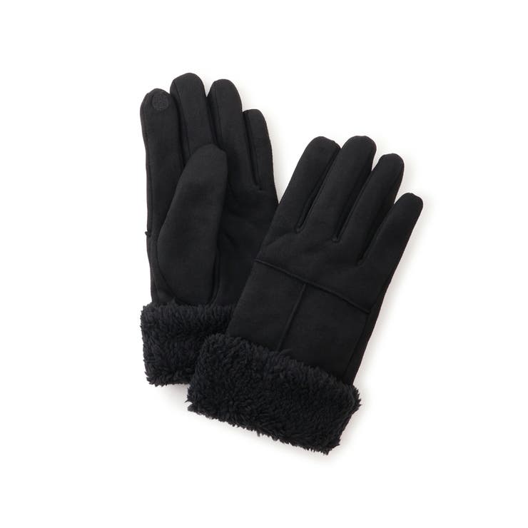 スマホタッチ刺繍付きムートングローブ | VIS  | 詳細画像13 