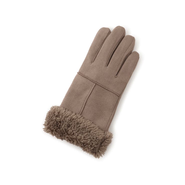 スマホタッチ刺繍付きムートングローブ | VIS  | 詳細画像16 