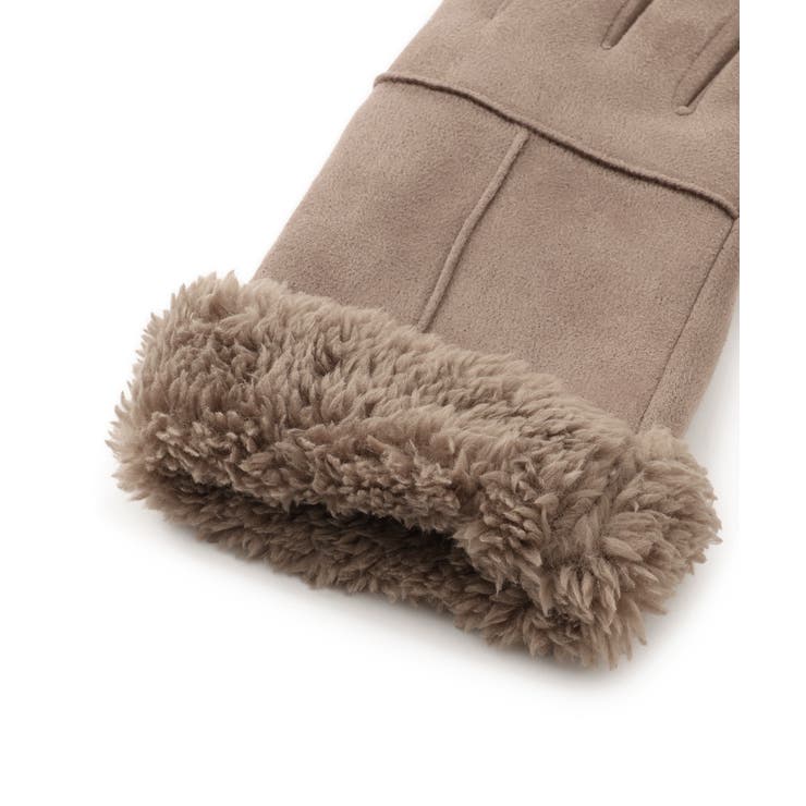 スマホタッチ刺繍付きムートングローブ | VIS  | 詳細画像17 