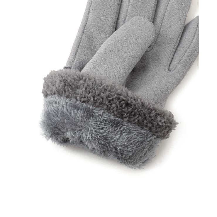 スマホタッチ刺繍付きムートングローブ | VIS  | 詳細画像18 