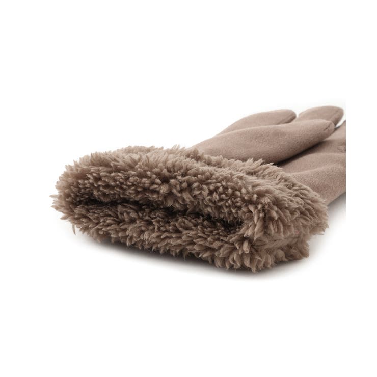 スマホタッチ刺繍付きムートングローブ | VIS  | 詳細画像19 