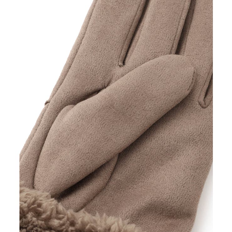 スマホタッチ刺繍付きムートングローブ | VIS  | 詳細画像24 