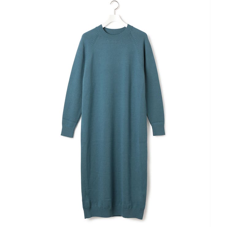 Batoner Aging Wool Crew Neck Onepiece 品番 Adow Adam Et Rope Outlet アダムエロペアウトレット のレディースファッション通販 Shoplist ショップリスト