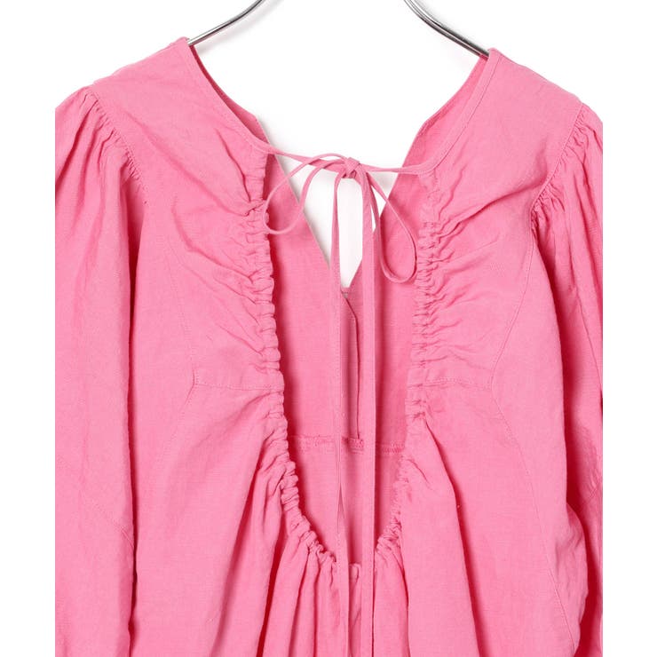 Adam Et Rope アダムエロペ ワンピース ピンク リネン Correagontijo Com Br