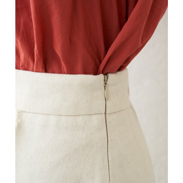 麻混フリンジフレアスカート | ROPE' PICNIC | 詳細画像18 