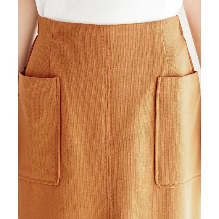 リネン調ジャージカラースカート | ROPE' PICNIC | 詳細画像4 