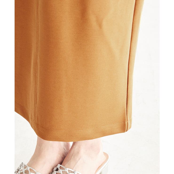 リネン調ジャージカラースカート | ROPE' PICNIC | 詳細画像7 