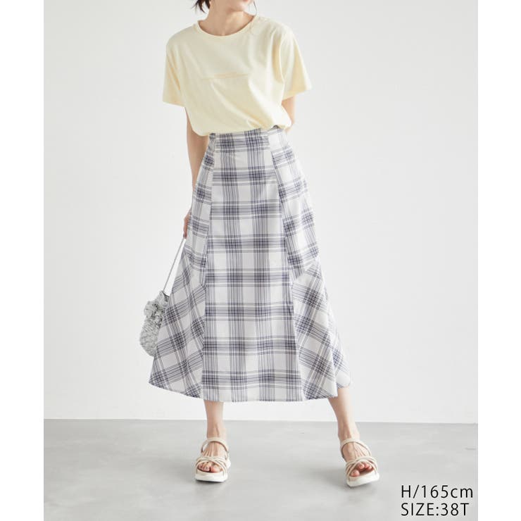 チェックボリュームスカート | ROPE' PICNIC | 詳細画像11 