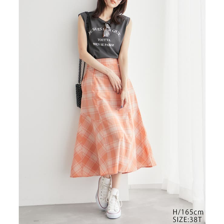 チェックボリュームスカート | ROPE' PICNIC | 詳細画像13 