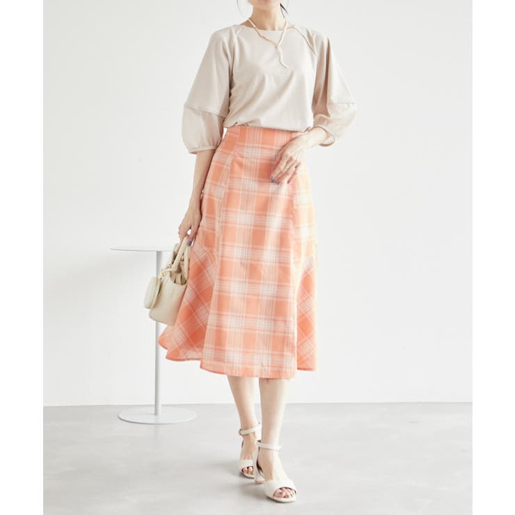 チェックボリュームスカート | ROPE' PICNIC | 詳細画像17 