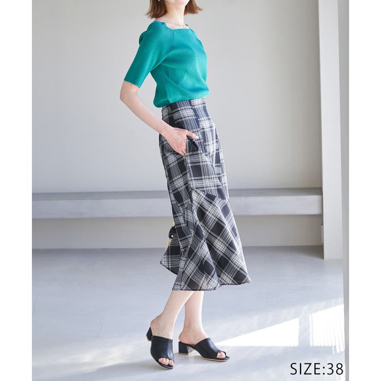 チェックボリュームスカート | ROPE' PICNIC | 詳細画像19 